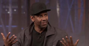 is taken from a longer New York Times interview with Denzel Washington ...