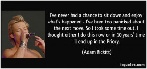 More Adam Rickitt Quotes