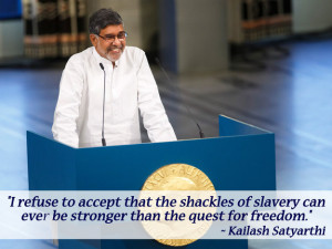 ... Quotes From Malala Yousafzai And Kailash Satyarthi's Nobel Peace Prize