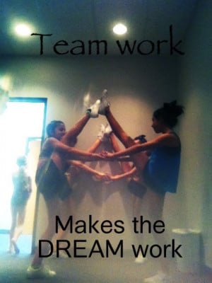 Team work , #cheer , #cheerleading , #cheer quotes , #dream Jaylese ...