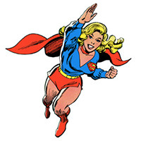 Reason no. 1 your mom is not Superwoman: Superwoman can fly.
