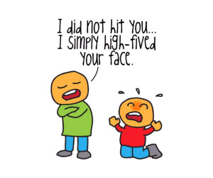 funny hi-five by alloutrock