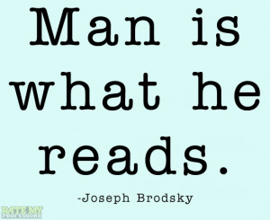 ... is what he reads.