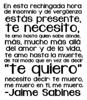 Jaime Sabines quotes