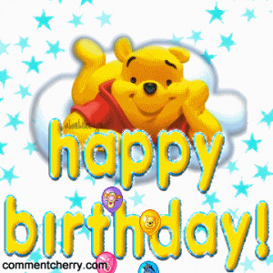 winnie the pooh happy birthday Image