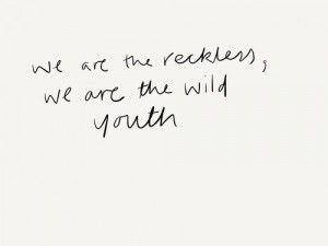 MUSIC | THE WILD YOUTH November 26 2013 • Filed in: music • 0 ...