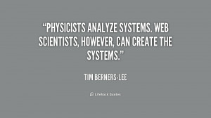 Quote From Tim Berners Lee