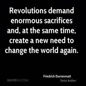 Friedrich Durrenmatt Change Quotes