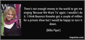 More Billie Piper Quotes