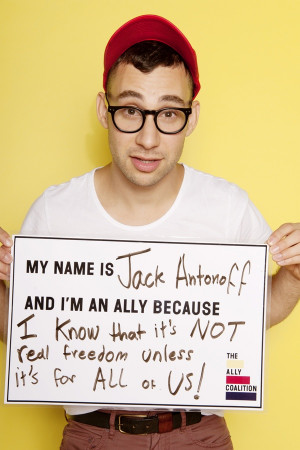Fun.'s Jack Antonoff Sounds Off on Why He Supports Gay Rights #lgbt # ...