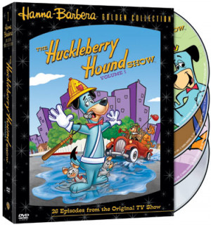 The Huckleberry Hound Show - Back of package contains info on extras