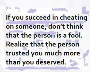 Quotes / Cheating can be more than physical - it can be emotional, it ...