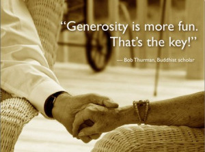 Generosity Quote