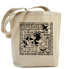 Ultimate Mockingjay Part 1 Quotes Tote Bag