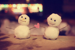 christmas, cute, love, snowman