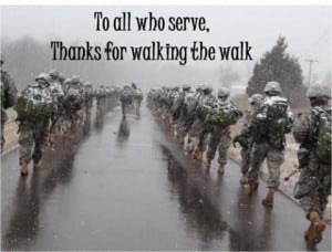 Thank you Dad and every single person that serves...