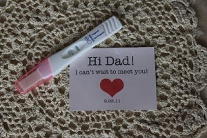 Creative ways to tell husband you are pregnant