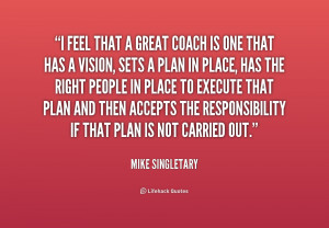 Quotes About Coaches Quotes About Great Coaches