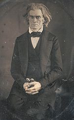 John C. Calhoun, Yale alumnus, slaveholder, abolition opponent, and ...