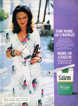 ... . With DIANE VON FURSTENBERG dress. And your Salem Premium Lengths