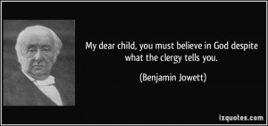 More Benjamin Jowett Quotes