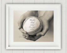 Father's Day Gift, Baseball Pri nt, Baseball Decor, Dad Gift, Daddy ...