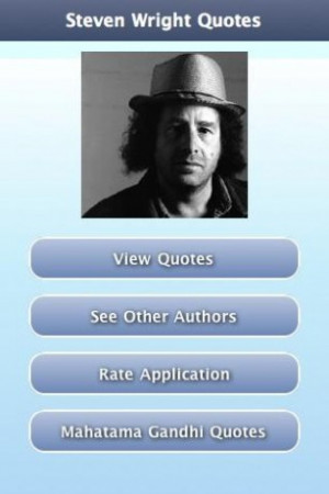 View bigger Steven Wright Quotes for Android screenshot