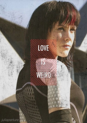 Love is weird Johanna is the best, and this makes me want to know ...