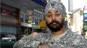 Sikh soldiers such as Army Cpt Kamaljeet Singh Kalsi, photographed in ...