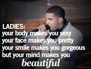 Drake Quotes About Beautiful Girls Drake quotes about beauty
