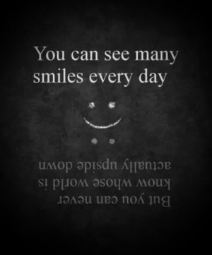 septembersweetdreams:A smile can hide everything.The everyday story of ...