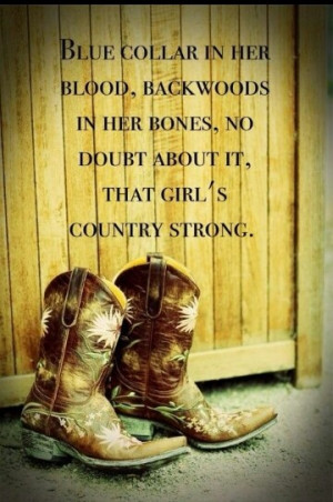Country strong.