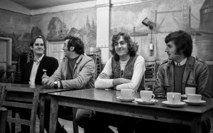 Monty Python rehearsals at Acton Working Mens Club, 1970: John Cleese ...