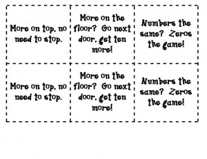 Double digit subtraction sayings