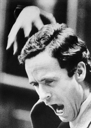 The evil showing in serial killer Ted Bundy. He was executed in 1989 ...