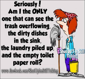 Seriously! Am I the only one that can see the trash overflowing, the ...