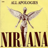 NIRVANA All Apologies (Mexican 1-track promo CD, card picture sleeve ...