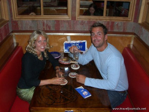 Dining out at Bubba Gumps Shrimp Co. in Time Square - Run Forest Run