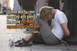 Inspirational Quote: “Anyone who has ever struggled with poverty ...