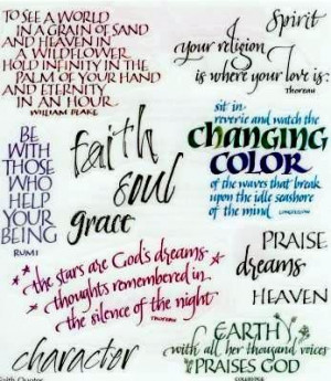 To See A World In A Grain Of Sand…