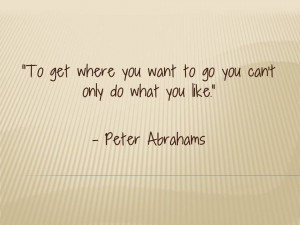 Peter Abrahams Quote