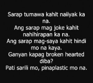 tagalog sad ago most relevant quotes in tagalog