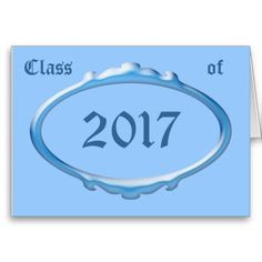 Class of 2017 Graduation Announcement Card Design from Cards by Janz ...