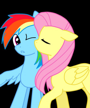 Rainbow Dash And Fluttershy