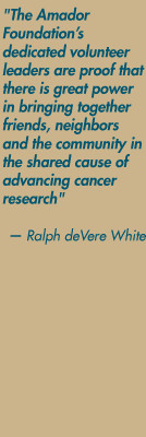 The Amador Foundation's dedicated volunteer leaders are proof that ...
