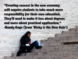 Self-education trumps formal education...