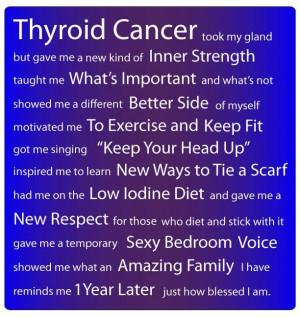Thyroid Cancer...