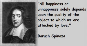 for quotes by Baruch Spinoza. You can to use those 6 images of quotes ...