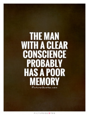 Memory Quotes Conscience