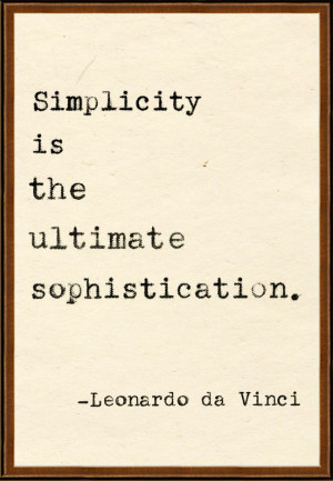 da Vinci: Remember This, Life, Inspiration, Simplicity, Quotes ...